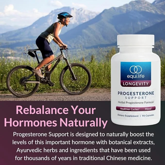 Equilife - Progesterone Support, Hormonal Balance for Women, Helps Promote Menstrual Pain Relief and Overall Balance, Rich...