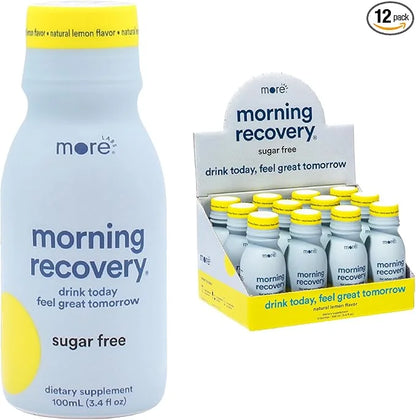 Morning Recovery Electrolyte, Milk Thistle Drink Proprietary Formulation to Hydrate While Drinking for Morning Recovery, H...