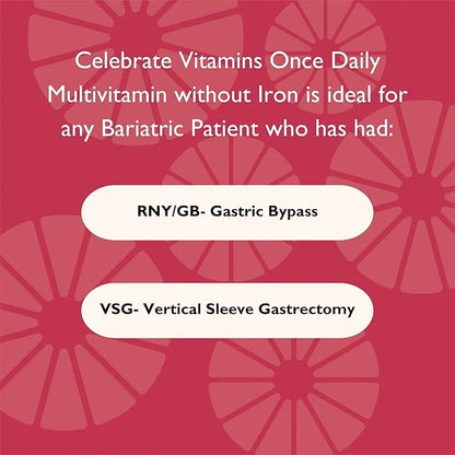 Celebrate Vitamins CelebrateONE Chewables, Iron Free (30 Tablets)