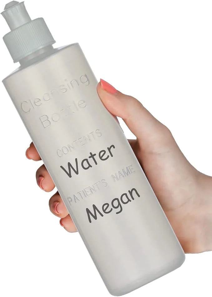 Perineal Lavette Irrigation Bottle for Postpartum Care 8OZ (Pack 2)