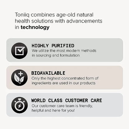 Toniiq Ease with DHM 120 Capsules 50x Super