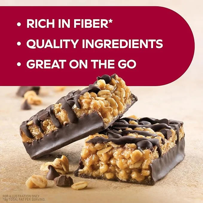 Atkins Chocolate Chip Granola Protein Meal Bar, High Fiber, 17g Protein, 12 Count and Chocolate Almond Caramel Bar, Keto-F...