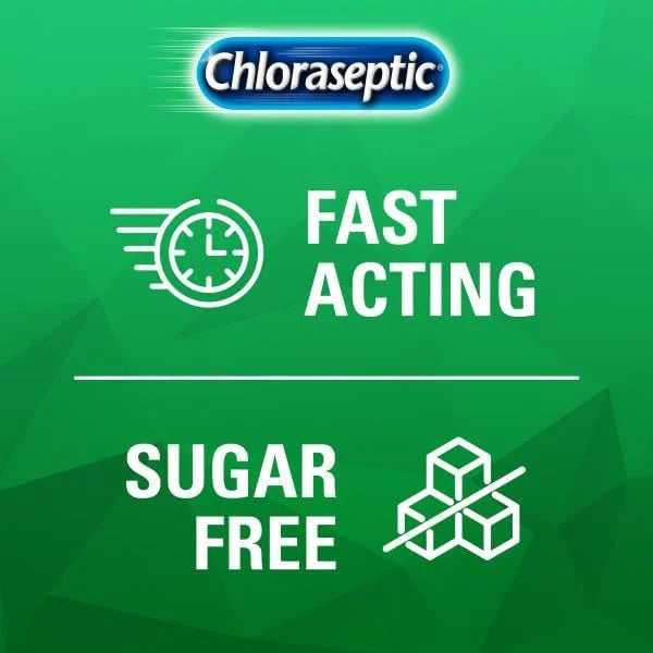 Chloraseptic Sore Throat Spray, Menthol, 6 2)