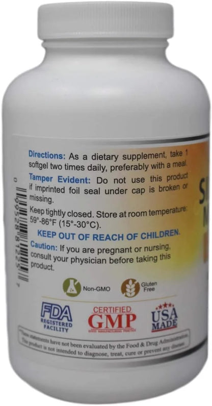 Wonder Labs Silymarin Milk Thistle, Supports 250 Softgels