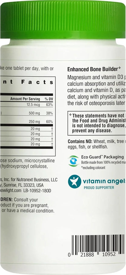 Rainbow Light Calcium With Magnesium and D3 Tablets, 180 Count