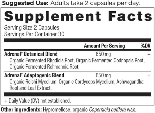 Adrenal Support with Ashwagandha Supplement by Ancient Nutrition, Helps Reduce Stress & Fatigue, Paleo and Keto Friendly, ...