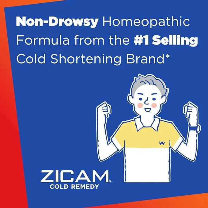 Zicam Cold Remedy Zinc Rapidmelts, Citrus 25 Count 2)