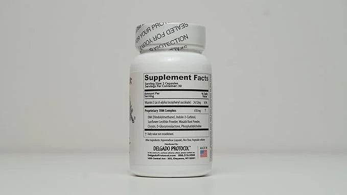 Estroblock PRO Triple Strength - 60 Capsules, DIM & Indole 3-Carbinol for Natural Hormonal Hormone Balance, Acne - Anti To...