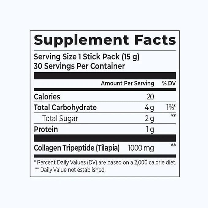 K-Nutra K-Collagen Soft Peach | 15.9oz (30 Sticks) | Marine Collagen with Vitamin C | Supports Skin, Hair & Nail Health | ...