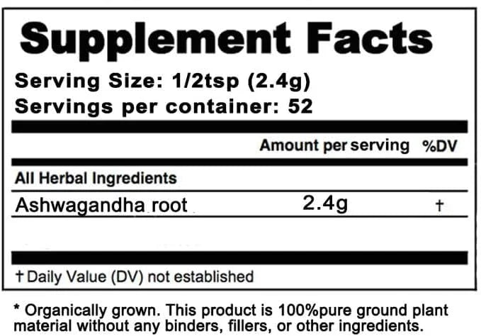 Anima Mundi Ashwagandha Powder (4oz / 113g)