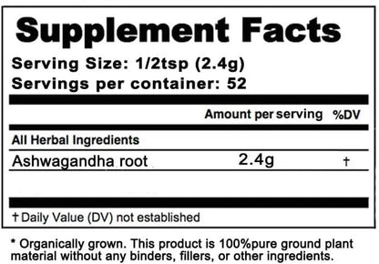 Anima Mundi Ashwagandha Powder (4oz / 113g)