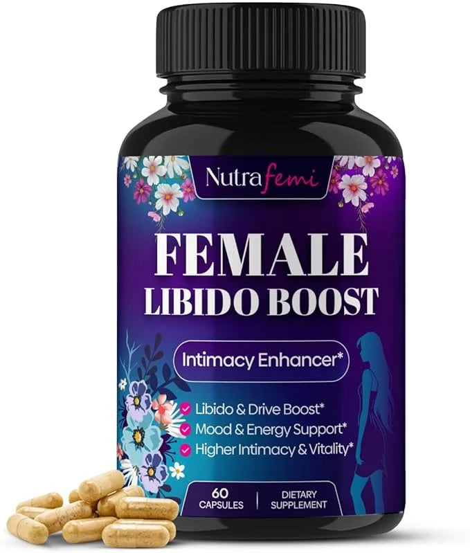 #1 Fast Acting Highly Effective Libido Booster for Women-Female Libido Booster for Hormonal Balance, Mood & Drive - with M...