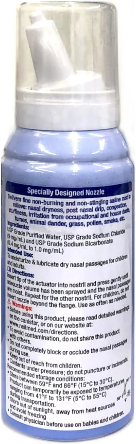 Neilmed Nasamist Isotonic Saline Spray 75 ml 2