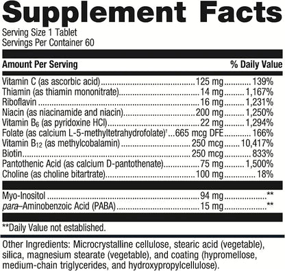 Metagenics Glycogenics - B Vitamin Complex B6 & B12 - 60 Count