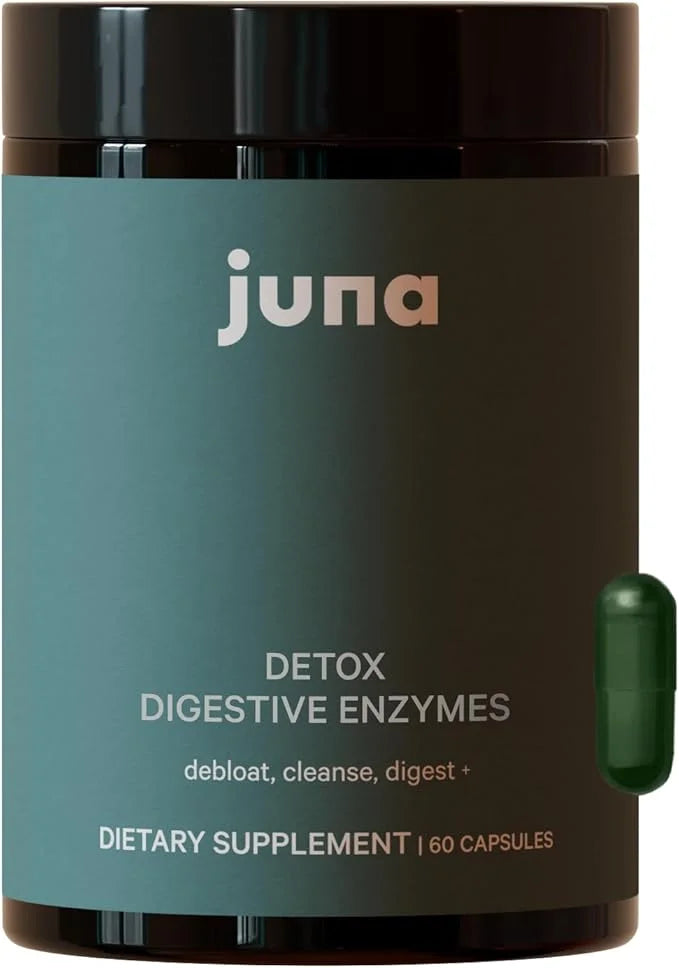 Juna Detox Digestive Enzymes 2- in -1 Digestive