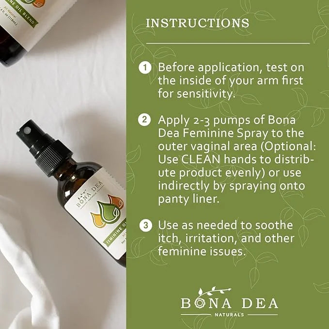 The Original All Natural Feminine Deodorant Spray 2 oz