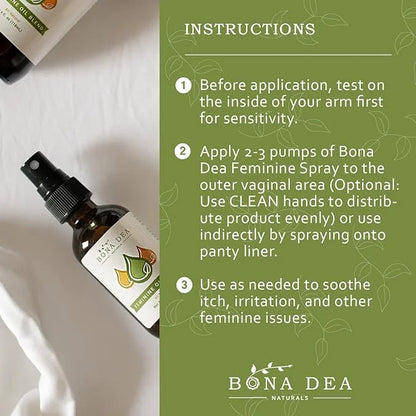 The Original All Natural Feminine Deodorant Spray 2 oz