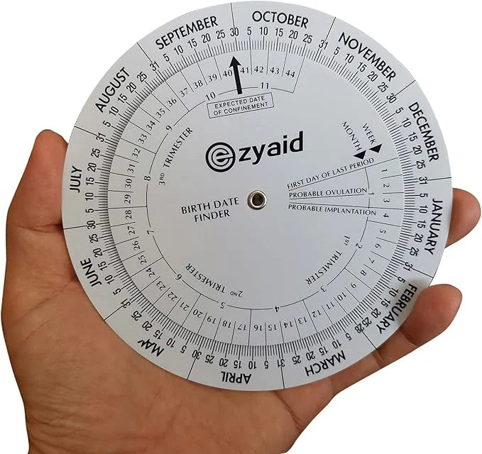 Pregnancy Wheel, OB-GYN Due Date Calculator,