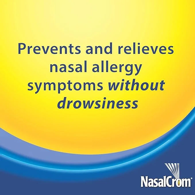 NasalCrom Nasal Spray Allergy Symptom Controller 200 Sprays .88 FL