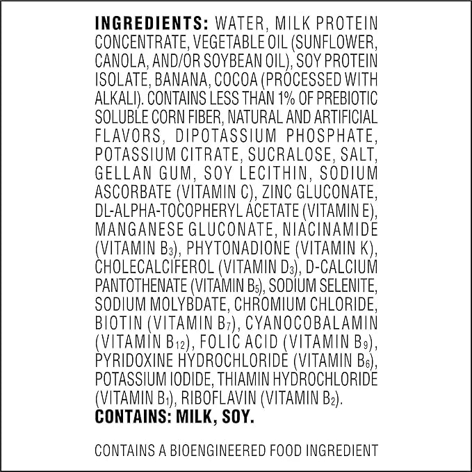Atkins Chocolate Banana Protein Shake, 15g Protein, Low Glycemic, 4g Net Carb, 2g Sugar, Keto Friendly, 12 Count - Product...