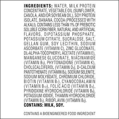 Atkins Chocolate Banana Protein Shake, 15g Protein, Low Glycemic, 4g Net Carb, 2g Sugar, Keto Friendly, 12 Count - Product...