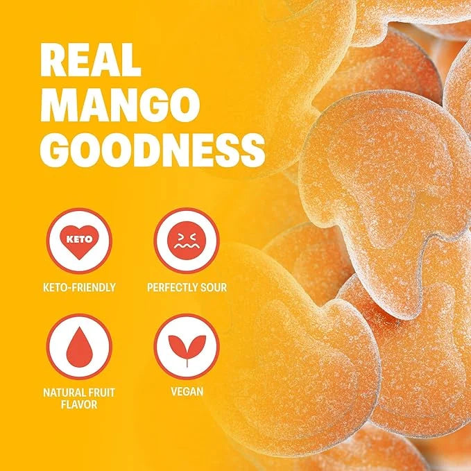 Shameless Snacks - Healthy Low Calorie Snacks, Low Carb Keto Gummies (Gluten Free Candy) - 6 Pack Chili Mango Fire - Produ...