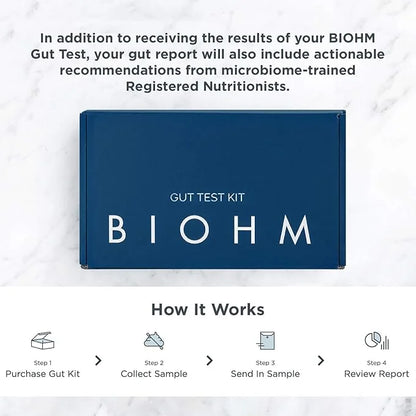 BIOHM Ultimate Gut Health Bundle, at-Home 30B CFU 30-Day Supply
