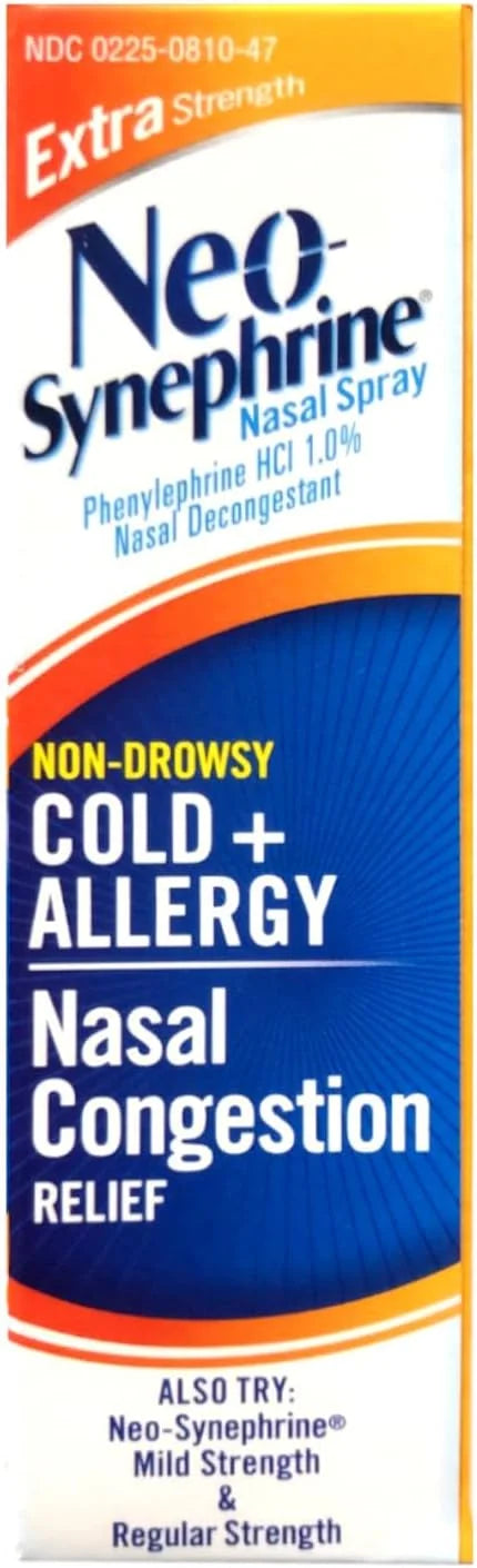 Neo-Synephrine Nasal Spray 0.50 Ounces 4)