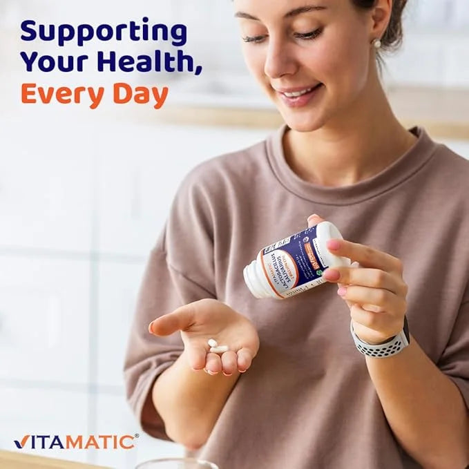 Vitamatic Lactobacillus Salivarius 2 Billion per DR Capsule - 60 Count - Digestive Support - Made with Prebiotic Inulin Fi...