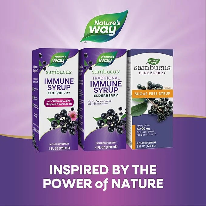 Nature’s Way Sambucus Elderberry Traditional Immune 4 Fl