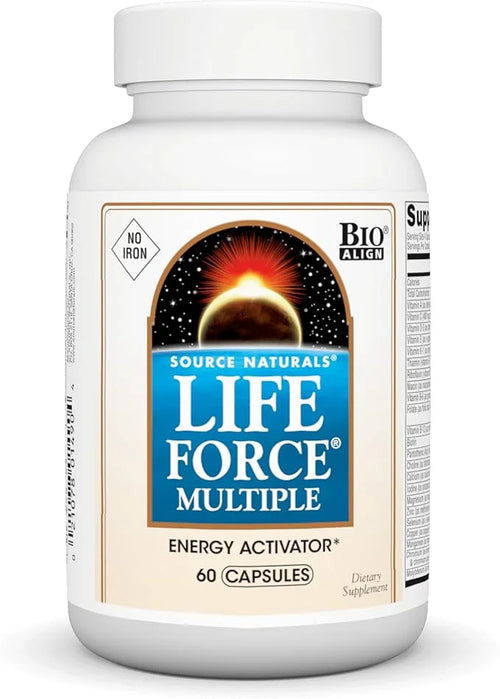 Source Naturals Life Force Multiple Iron 60 Capsules