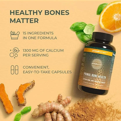 Primal Harvest Primal Bone Health Calcium (120 Capsules)