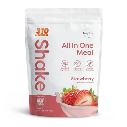 310 Nutrition All-In-One Meal Replacement Shake - Fiber-Rich Superfood Blend with Natural Sweeteners - Low Carb, Keto & Pa...