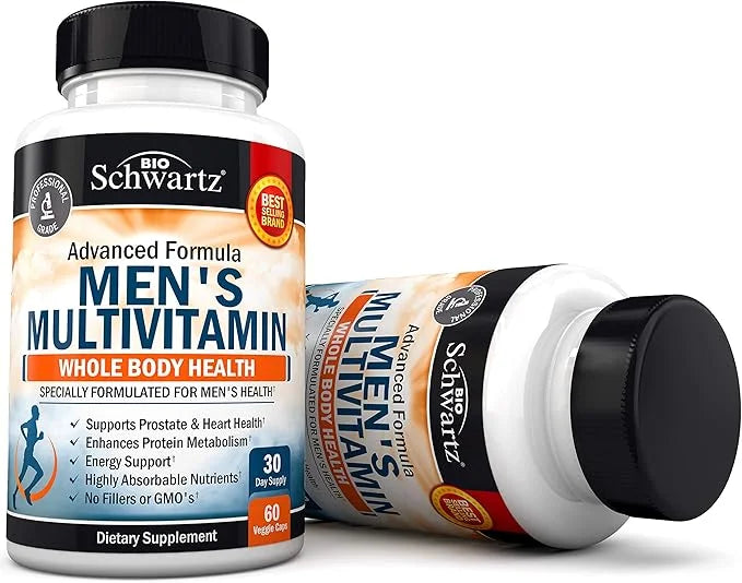 Men's Multivitamin with Vitamin C A D3 E -60 Ct