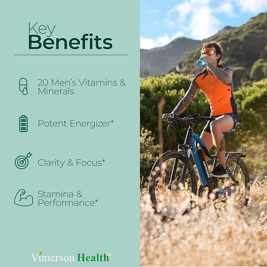 Multivitamin for Men - Daily Mens Multivitamins & Multiminerals with Vitamin A, C, D, E, B12, Zinc & More Essential Vitami...
