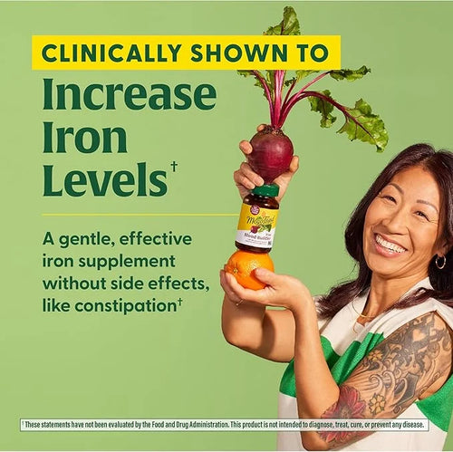 MegaFood Blood Builder - Iron Supplement Clinically Shown to Increase Iron Levels Without Side Effects - Iron Supplement f...