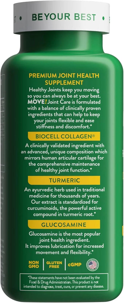 Move! Healthy Joints with BioCell Collagen, 95% Curcuminoids, 90 Capsules