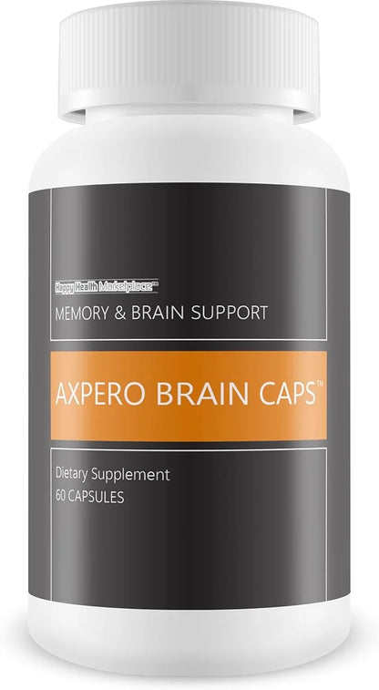 Axpero Brain Caps - Our Best Memory Brain Support Supplement for Women & Men - Axpero Oral Memory Supplement for Brain - B...