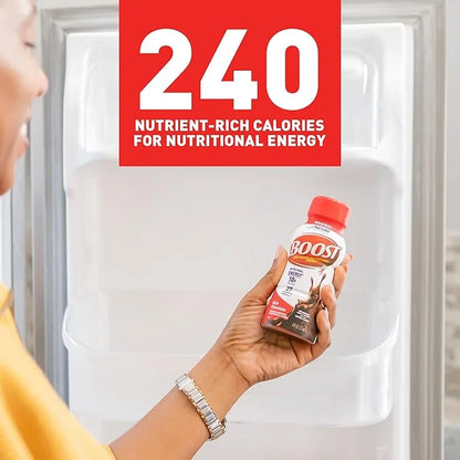BOOST Original Nutritional Drink, Rich Chocolate, 8 Fl 24)