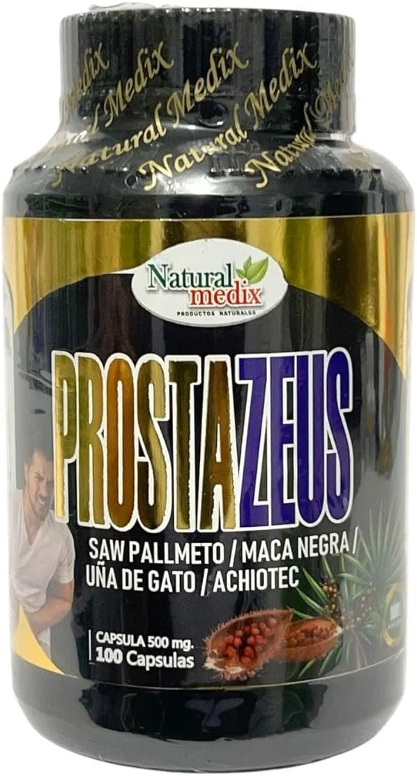 Prostazeus Complex Formula – Natural Prostate Support with Saw Palmetto, Maca Negra, Cat’s Claw & Achiote – Premium Men’s ...