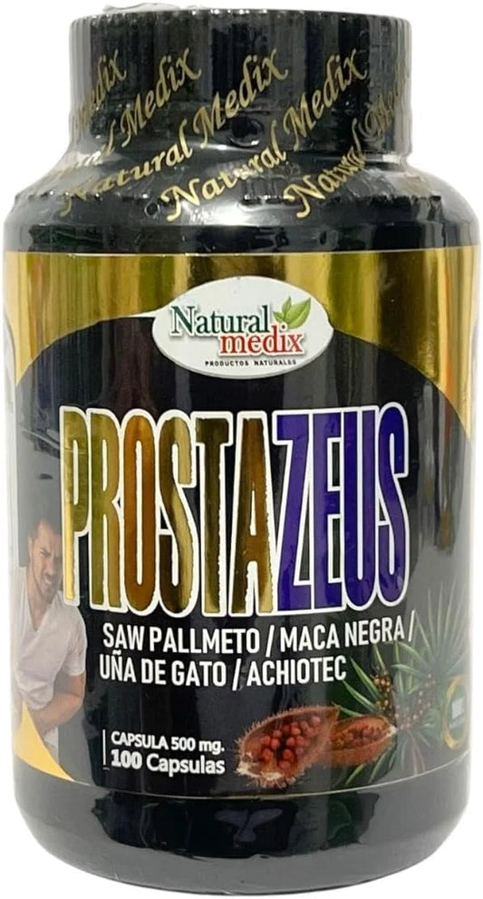 Prostazeus Complex Formula – Natural Prostate Support with Saw Palmetto, Maca Negra, Cat’s Claw & Achiote – Premium Men’s ...