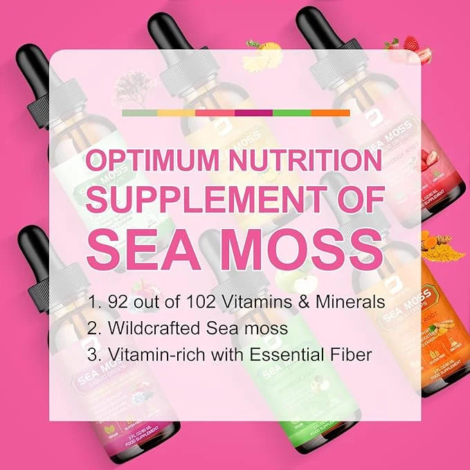 3000mg Sea Moss Liquid Drops 6X Stronger