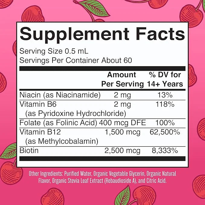 MaryRuth Organics Vitamin B Complex B12 | 2 Month