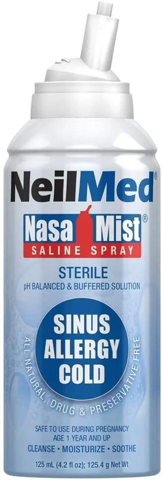 NeilMed Nasamist Saline Spray, 4.2 Fluid 2)