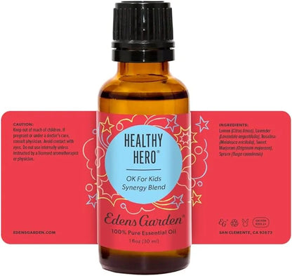 Edens Garden Healthy Hero OK for Kids Essential Oil Synergy Blend, 100% Pure Therapeutic Grade (Undiluted Natural/Homeopat...