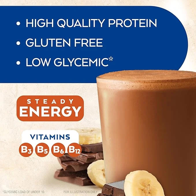 Atkins Chocolate Banana Protein Shake, 15g Protein, Low Glycemic, 4g Net Carb, 2g Sugar, Keto Friendly, 12 Count - Product...