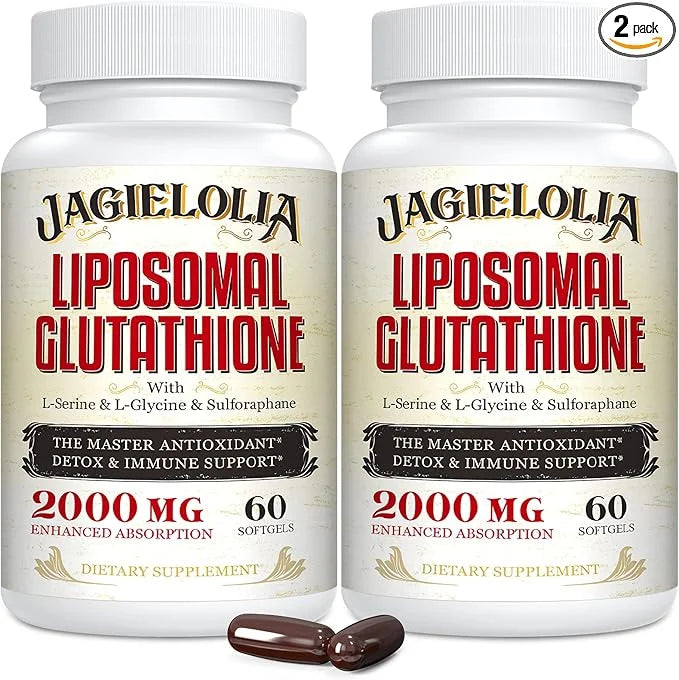 Liposomal Glutathione 2000 mg with L-Serine, 120 Softgels