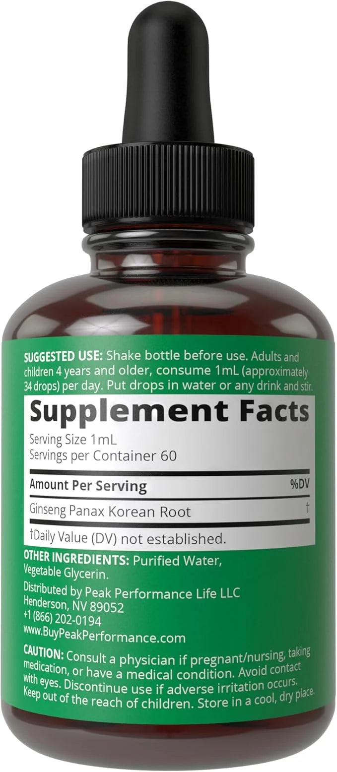 Korean Red Ginseng Liquid Drops