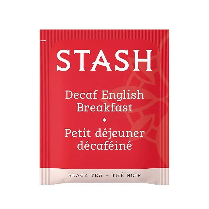 Stash Tea Decaf English Breakfast Black Tea - Decaf, Non-GMO Project Verified Premium Tea with No Artificial Ingredients, ...