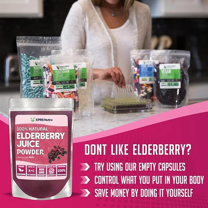 XPRS Nutra Elderberry Juice Powder (16 oz)